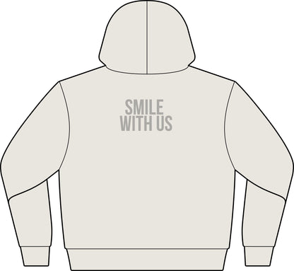 HEAVY ZIP — SMILE Zip Hoodie