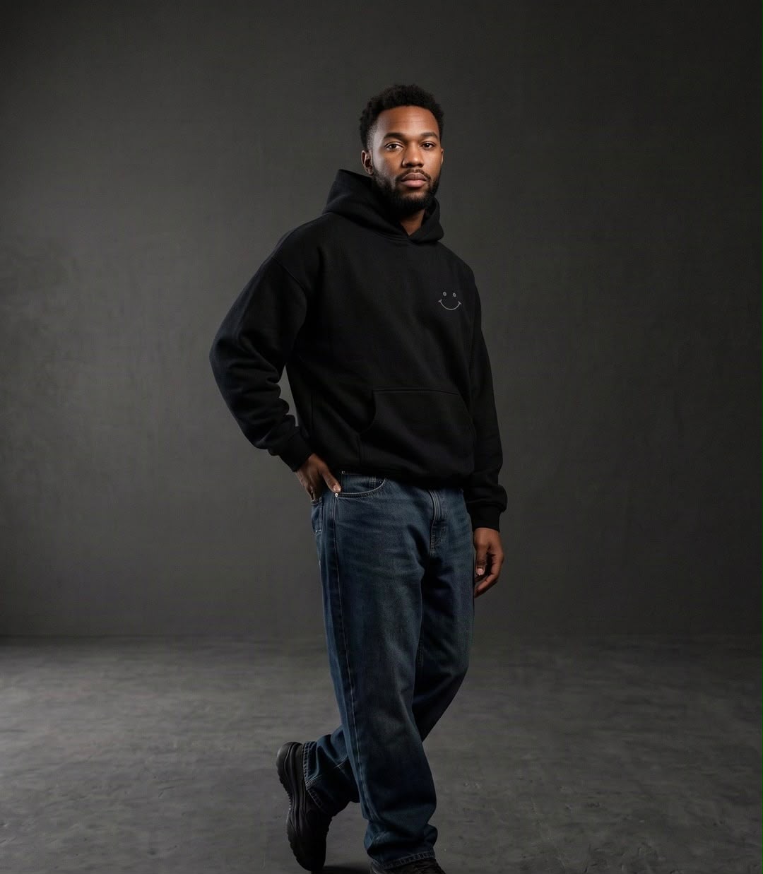 QUIET SMILE — SMILE Hoodie