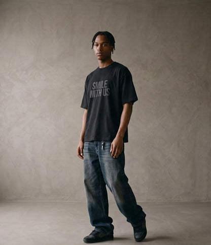 HEAVYWEIGHT TEE — SMILE Garment Dyed