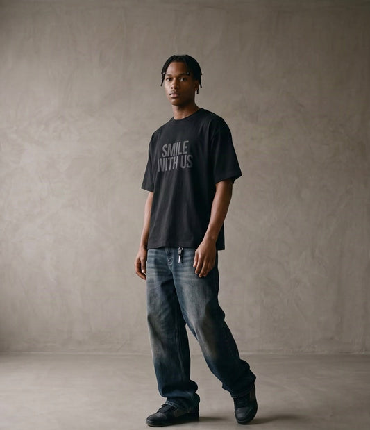 HEAVYWEIGHT TEE — SMILE Garment Dyed
